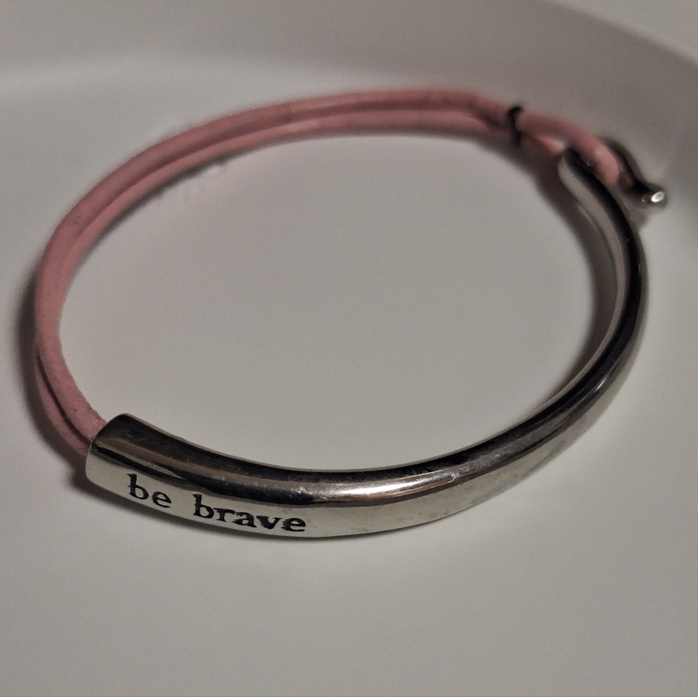 Be Brave Cancer Awareness Bracelet